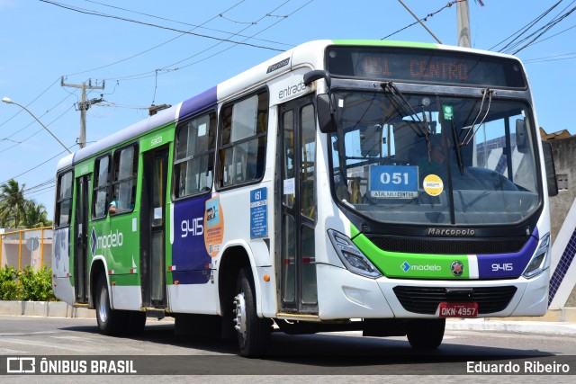 Viação Modelo 9415 na cidade de Aracaju, Sergipe, Brasil, por Eduardo Ribeiro. ID da foto: 8344191.