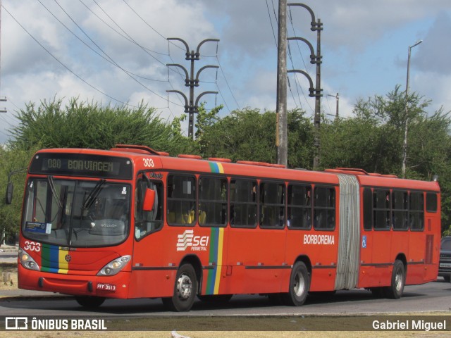 Borborema Imperial Transportes 303 na cidade de Recife, Pernambuco, Brasil, por Gabriel Miguel. Número da foto: #8342733.
