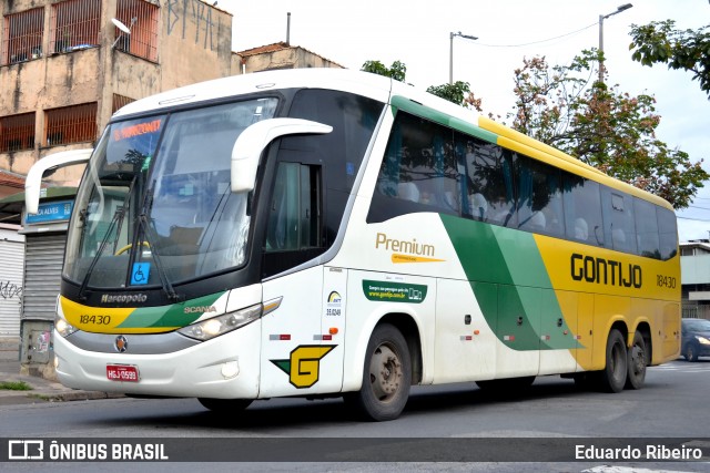 Empresa Gontijo de Transportes 18430 na cidade de Belo Horizonte, Minas Gerais, Brasil, por Eduardo Ribeiro. ID da foto: 8341329.