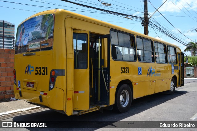 AVP - Auto Viação Paraíso 5331 na cidade de Aracaju, Sergipe, Brasil, por Eduardo Ribeiro. ID da foto: 8341249.