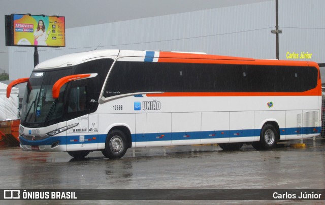 Expresso União 10366 na cidade de Goiânia, Goiás, Brasil, por Carlos Júnior. Número da foto: #8343512.
