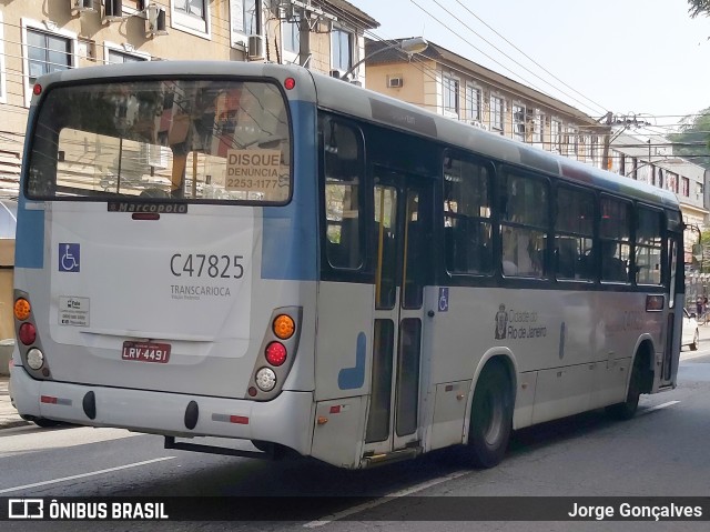 Viação Redentor C47825 na cidade de Rio de Janeiro, Rio de Janeiro, Brasil, por Jorge Gonçalves. Número da foto: #8340997.