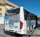 Viação Galo Branco 5.005 na cidade de São Gonçalo, Rio de Janeiro, Brasil, por Anderson José. Número da foto: #:id.
