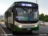 Expresso Caribus Transportes 3087 na cidade de Cuiabá, Mato Grosso, Brasil, por Mario Benedito. Número da foto: #:id.