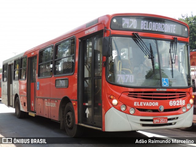 Viação Santa Edwiges 69218 na cidade de Contagem, Minas Gerais, Brasil, por Adão Raimundo Marcelino. Número da foto: #8347335.