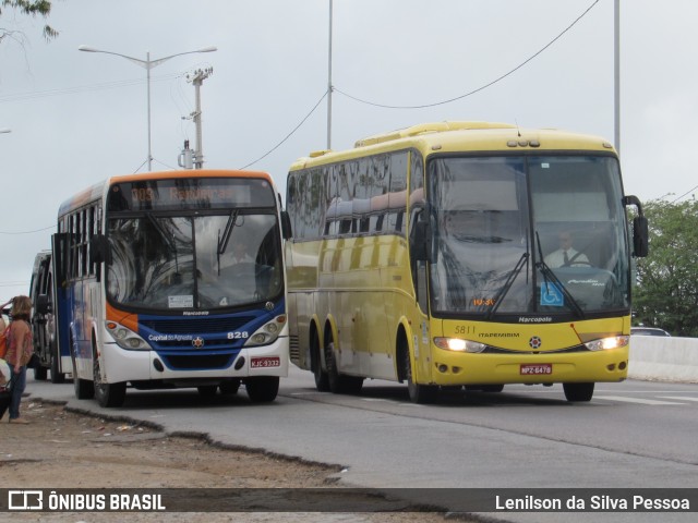 Viação Itapemirim 5811 na cidade de Caruaru, Pernambuco, Brasil, por Lenilson da Silva Pessoa. ID da foto: 8347071.