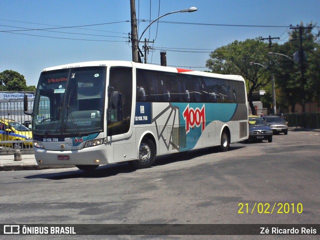 Auto Viação 1001 RJ 108.708 na cidade de Rio de Janeiro, Rio de Janeiro, Brasil, por Zé Ricardo Reis. Número da foto: #8345961.