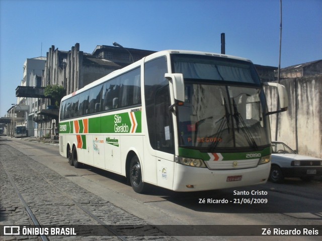 Cia. São Geraldo de Viação 20190 na cidade de Rio de Janeiro, Rio de Janeiro, Brasil, por Zé Ricardo Reis. Número da foto: #8345985.