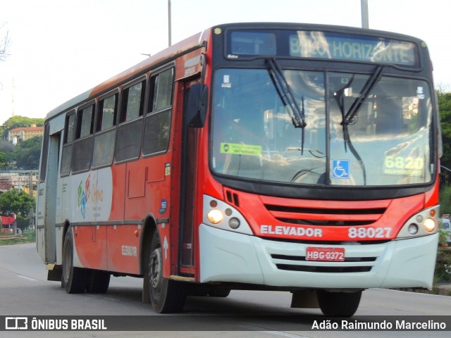 Viação Novo Retiro 88027 na cidade de Belo Horizonte, Minas Gerais, Brasil, por Adão Raimundo Marcelino. ID da foto: 8347280.