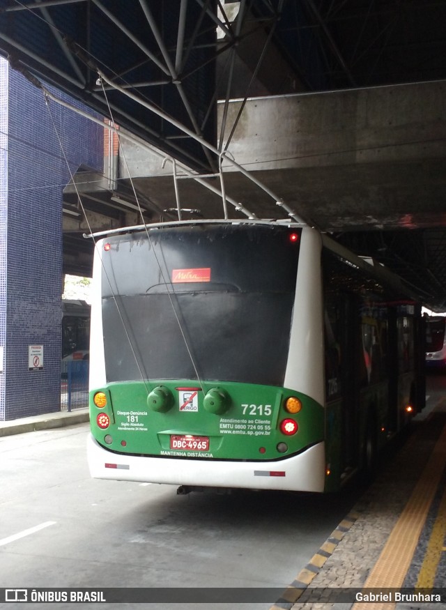 Metra - Sistema Metropolitano de Transporte 7215 na cidade de São Bernardo do Campo, São Paulo, Brasil, por Gabriel Brunhara. Número da foto: #8344988.