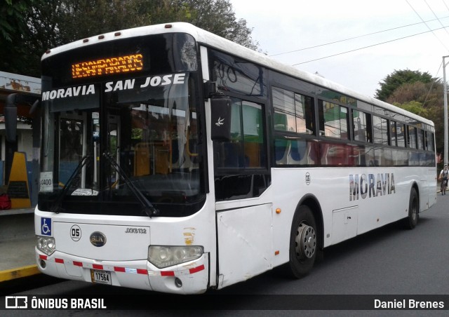 AMSA - Autotransportes Moravia 05 na cidade de San Vicente, Moravia, San José, Costa Rica, por Daniel Brenes. ID da foto: 8345170.