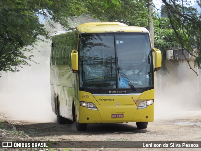 Viação Itapemirim 48121 na cidade de Caruaru, Pernambuco, Brasil, por Lenilson da Silva Pessoa. ID da foto: 8347153.