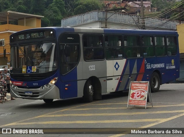 Viação Sul Fluminense 1222 na cidade de Volta Redonda, Rio de Janeiro, Brasil, por Mateus Barbara da Silva. Número da foto: #8347835.