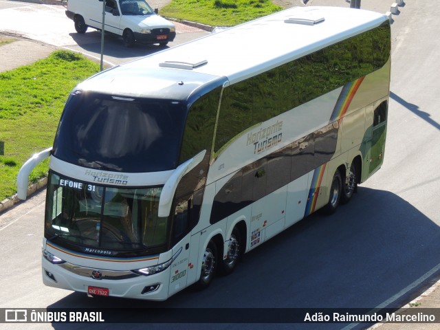 Horizonte Turismo 31000 na cidade de Contagem, Minas Gerais, Brasil, por Adão Raimundo Marcelino. ID da foto: 8350134.