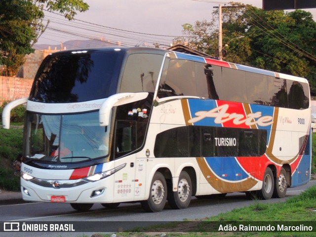 Arte Transportes e Turismo 9000 na cidade de Belo Horizonte, Minas Gerais, Brasil, por Adão Raimundo Marcelino. Número da foto: #8350039.