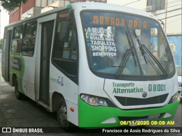 Transporte Alternativo de Teresina 08001 na cidade de Teresina, Piauí, Brasil, por Francisco de Assis Rodrigues da Silva. Número da foto: #8348478.