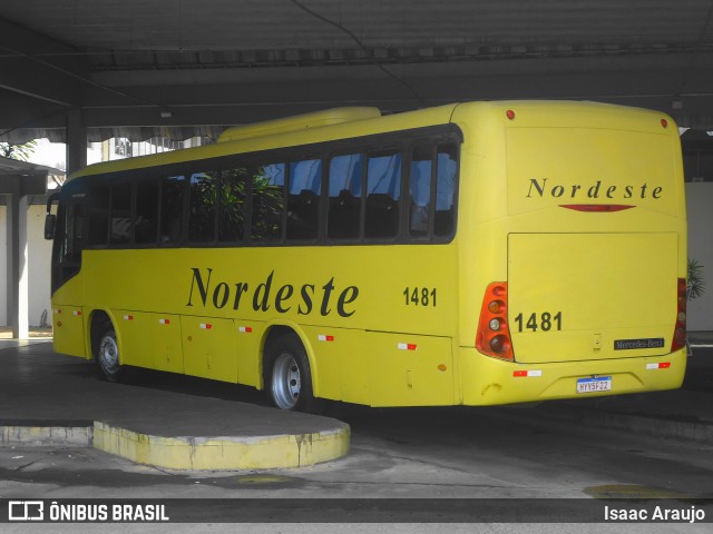 Viação Nordeste 1481 na cidade de Natal, Rio Grande do Norte, Brasil, por Isaac Araujo. Número da foto: #8347971.
