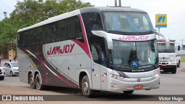 Viação Jam Joy 7711 na cidade de Marabá, Pará, Brasil, por Victor Hugo. Número da foto: #8348332.