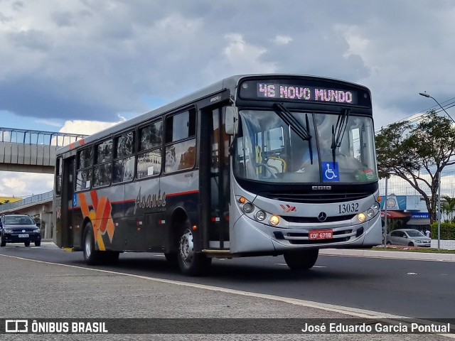 Viação Avante 13032 na cidade de Itu, São Paulo, Brasil, por José Eduardo Garcia Pontual. Número da foto: #8347738.
