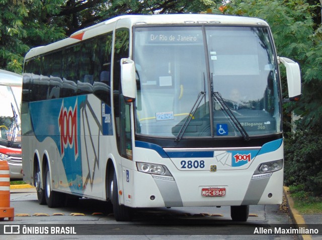 Auto Viação 1001 2808 na cidade de São Paulo, São Paulo, Brasil, por Allen Maximiliano. ID da foto: 8347939.