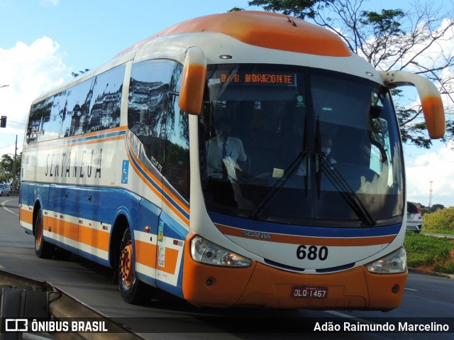 Viação Sertaneja 680 na cidade de Contagem, Minas Gerais, Brasil, por Adão Raimundo Marcelino. ID da foto: 8350120.