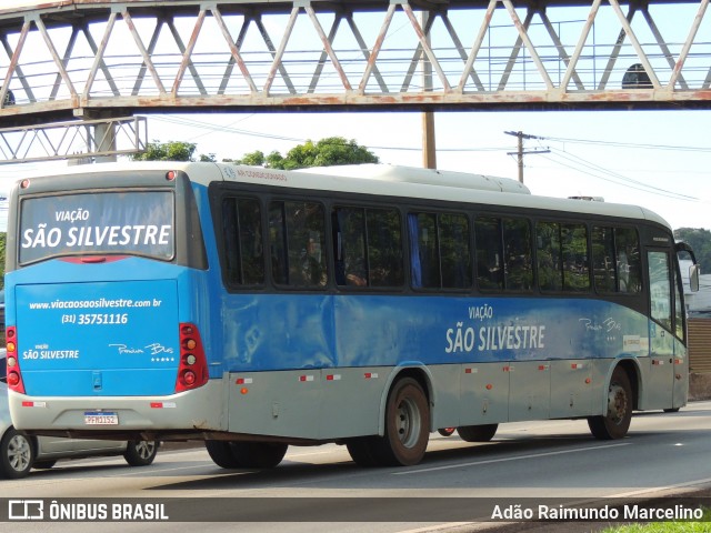 Viação São Silvestre 1852 na cidade de Belo Horizonte, Minas Gerais, Brasil, por Adão Raimundo Marcelino. ID da foto: 8349900.