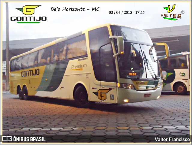 Empresa Gontijo de Transportes 12585 na cidade de Belo Horizonte, Minas Gerais, Brasil, por Valter Francisco. ID da foto: 8347568.