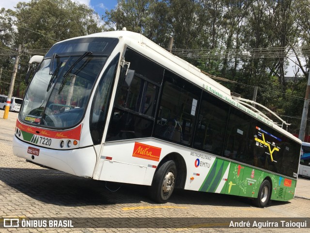 Metra - Sistema Metropolitano de Transporte 7220 na cidade de São Bernardo do Campo, São Paulo, Brasil, por André Aguirra Taioqui. ID da foto: 8349737.