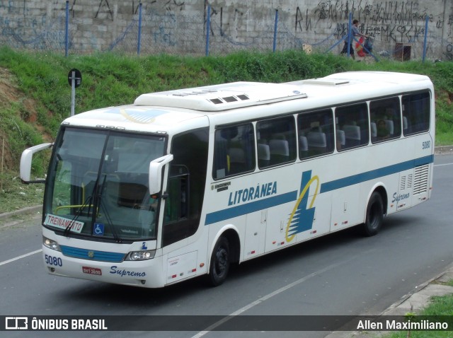 Litorânea Transportes Coletivos 5080 na cidade de Campinas, São Paulo, Brasil, por Allen Maximiliano. Número da foto: #8351918.