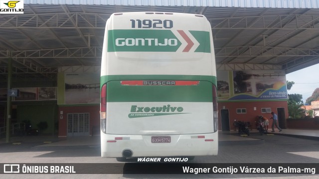 Empresa Gontijo de Transportes 11920 na cidade de Várzea da Palma, Minas Gerais, Brasil, por Wagner Gontijo Várzea da Palma-mg. ID da foto: 8351236.