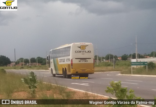 Empresa Gontijo de Transportes 12730 na cidade de Várzea da Palma, Minas Gerais, Brasil, por Wagner Gontijo Várzea da Palma-mg. Número da foto: #8351223.