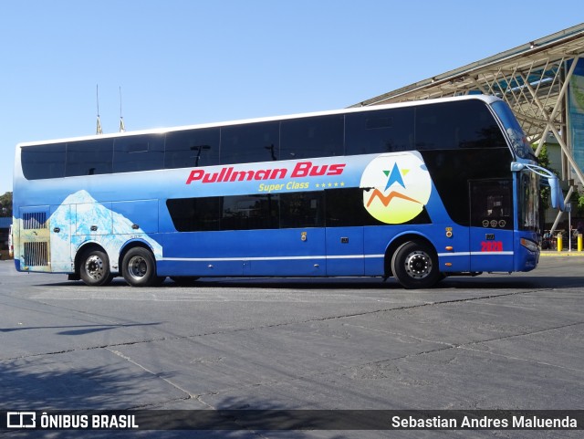 Pullman Bus 202b na cidade de Estación Central, Santiago, Metropolitana de Santiago, Chile, por Sebastian Andres Maluenda. ID da foto: 8351589.