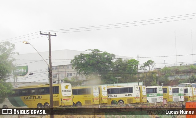 Empresa Gontijo de Transportes 11340 na cidade de Contagem, Minas Gerais, Brasil, por Lucas Nunes. ID da foto: 8351763.