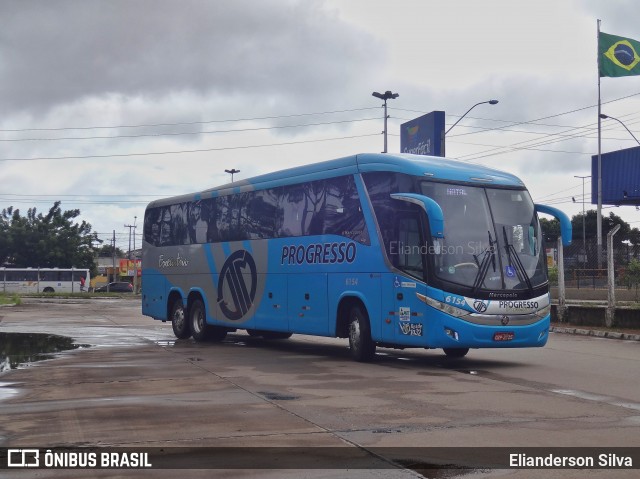 Auto Viação Progresso 6154 na cidade de Natal, Rio Grande do Norte, Brasil, por Elianderson Silva. Número da foto: #8355511.