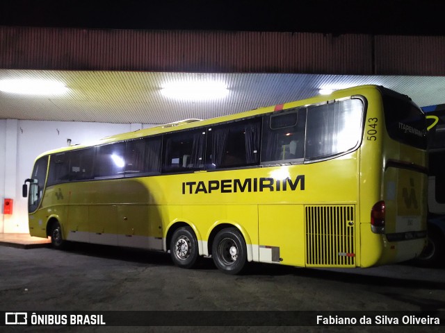 Viação Itapemirim 5043 na cidade de Juiz de Fora, Minas Gerais, Brasil, por Fabiano da Silva Oliveira. Número da foto: #8353893.