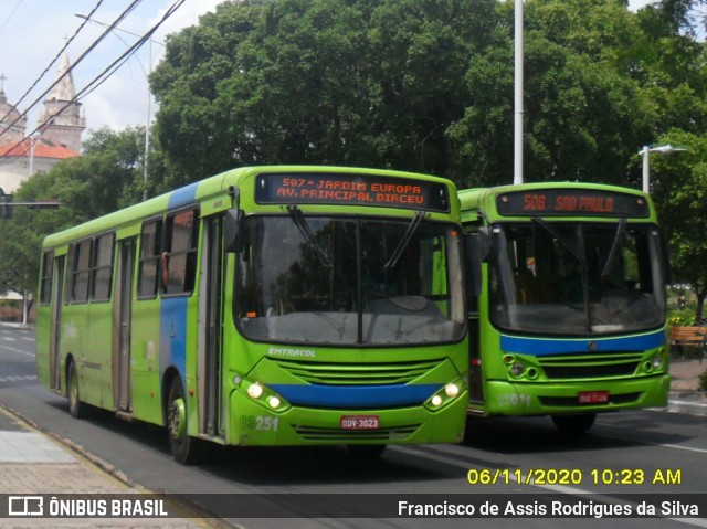EMTRACOL - Empresa de Transportes Coletivos 03251 na cidade de Teresina, Piauí, Brasil, por Francisco de Assis Rodrigues da Silva. Número da foto: #8354655.