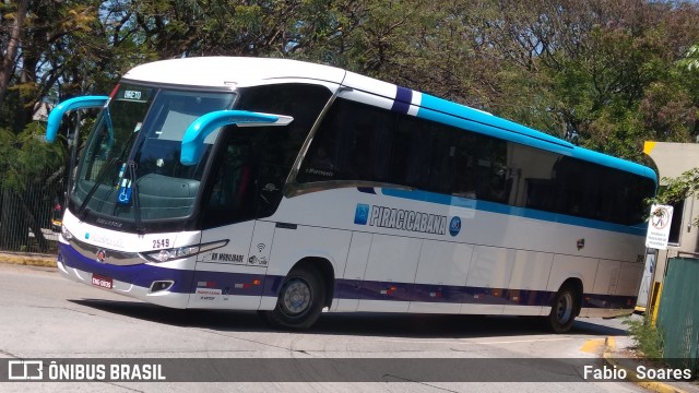 Viação Piracicabana 2549 na cidade de Tietê, São Paulo, Brasil, por Fabio  Soares. Número da foto: #8353753.