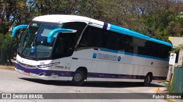 Viação Piracicabana 2549 na cidade de Tietê, São Paulo, Brasil, por Fabio  Soares. ID da foto: 8353753.