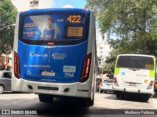 Transurb A72030 na cidade de Rio de Janeiro, Rio de Janeiro, Brasil, por Matheus Feitosa . ID da foto: 8353958.