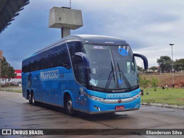 Auto Viação Progresso 6128 na cidade de Natal, Rio Grande do Norte, Brasil, por Elianderson Silva. ID da foto: 8355634.