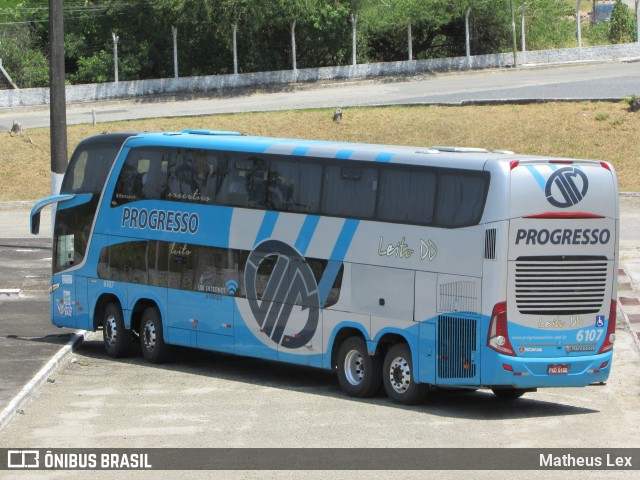 Auto Viação Progresso 6107 na cidade de Aracaju, Sergipe, Brasil, por Matheus Lex. Número da foto: #8354857.