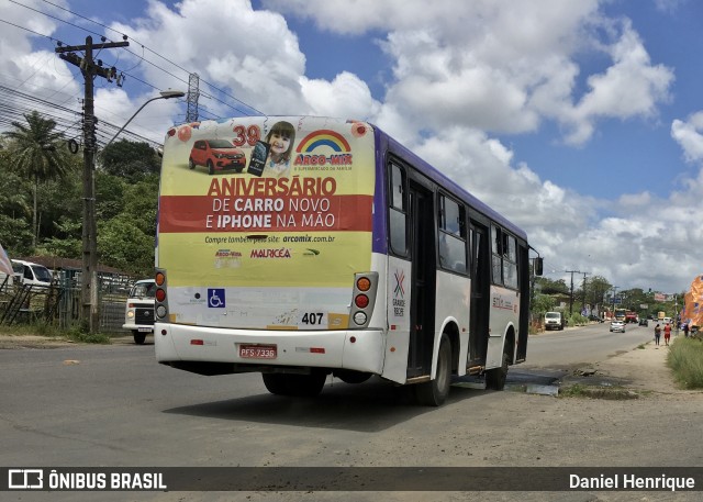 STCM - Sistema de Transporte Complementar Metropolitano 407 na cidade de Camaragibe, Pernambuco, Brasil, por Daniel Henrique. ID da foto: 8353381.