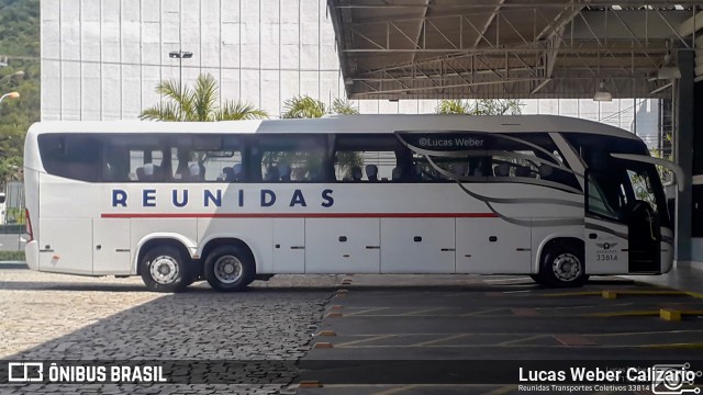 Reunidas Transportes Coletivos 33814 na cidade de Balneário Camboriú, Santa Catarina, Brasil, por Lucas Weber Calizario. Número da foto: #8355532.