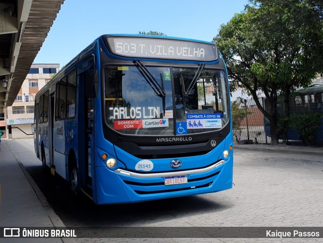 Viação Satélite 25545 na cidade de Vila Velha, Espírito Santo, Brasil, por Kaique Passos. Número da foto: #8353362.