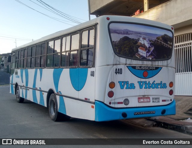 Via Vitoria Turismo Ltda 440 na cidade de Cariacica, Espírito Santo, Brasil, por Everton Costa Goltara. ID da foto: 8415891.