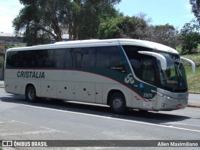 Expresso Cristália 216111 na cidade de Campinas, São Paulo, Brasil, por Allen Maximiliano. Número da foto: #8415114.