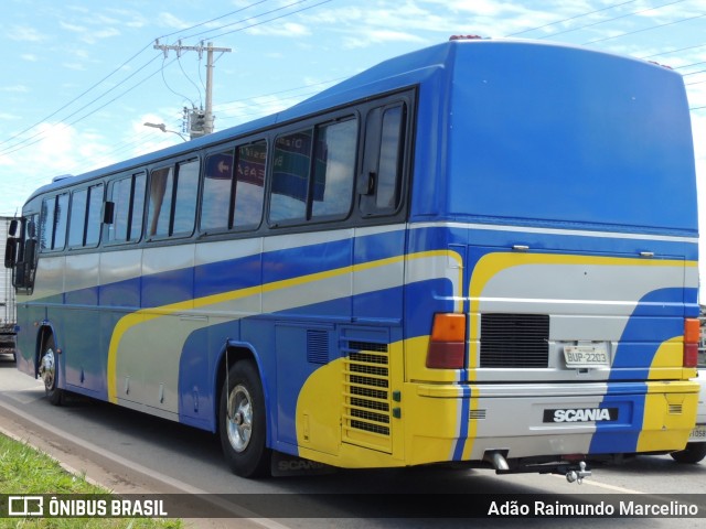 Ônibus Particulares 2203 na cidade de Belo Horizonte, Minas Gerais, Brasil, por Adão Raimundo Marcelino. ID da foto: 8416980.