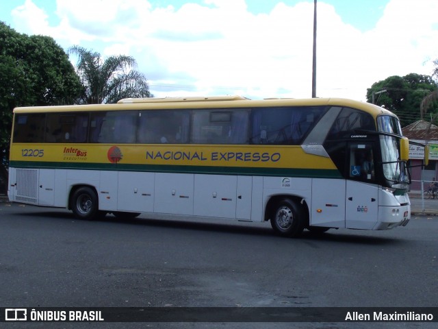 Nacional Expresso 12205 na cidade de Uberaba, Minas Gerais, Brasil, por Allen Maximiliano. Número da foto: #8415143.