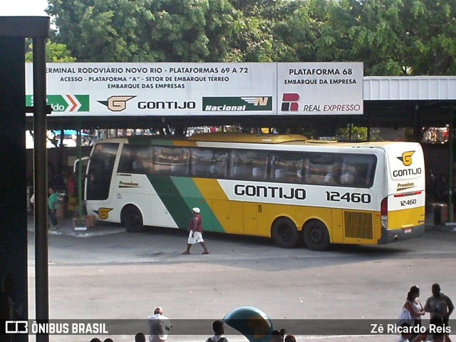 Empresa Gontijo de Transportes 12640 na cidade de Rio de Janeiro, Rio de Janeiro, Brasil, por Zé Ricardo Reis. ID da foto: 8416135.