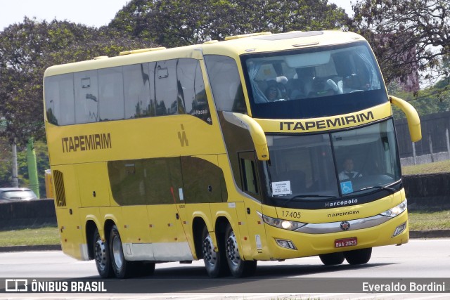 Viação Itapemirim 17405 na cidade de Caçapava, São Paulo, Brasil, por Everaldo Bordini. Número da foto: #8415762.